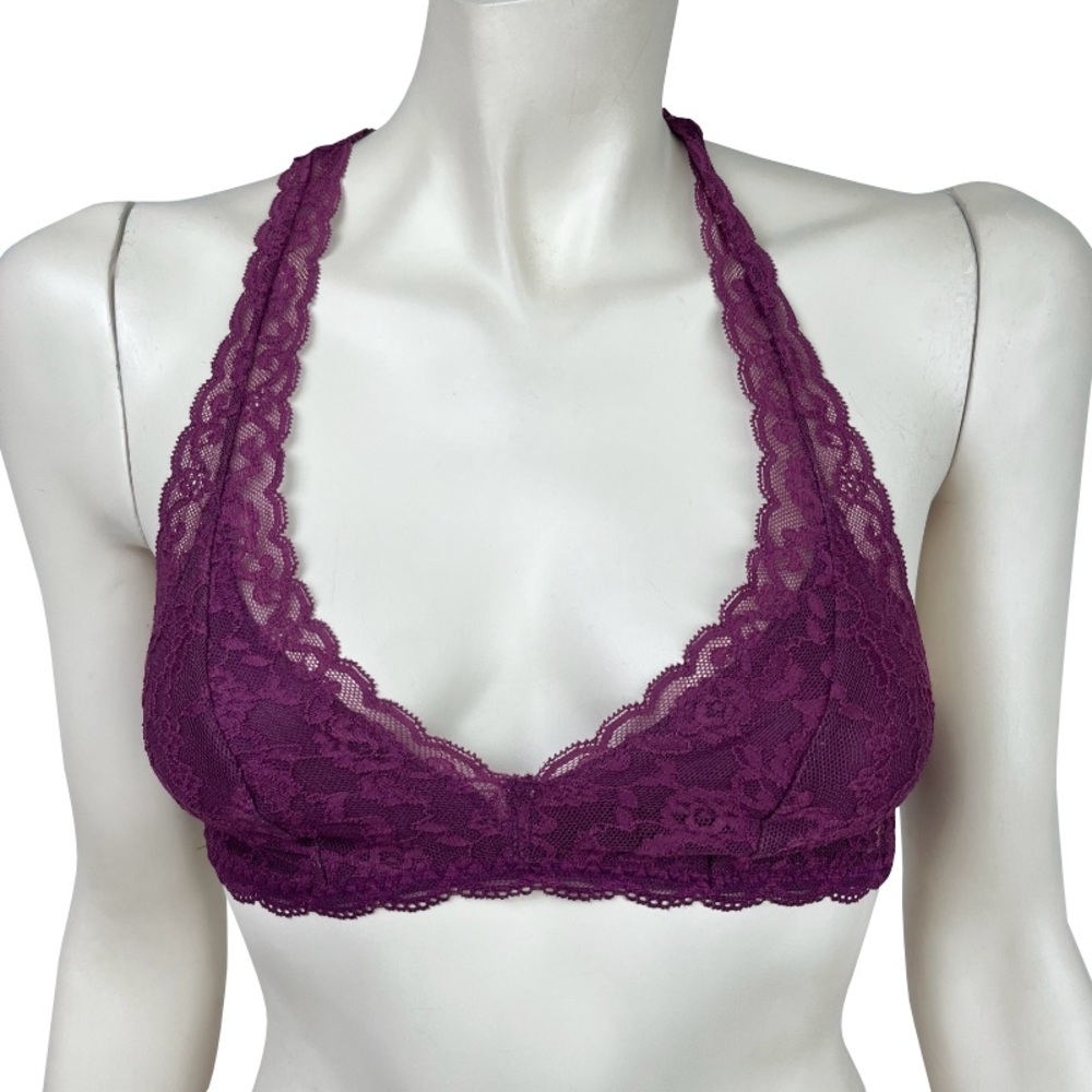 Victorias Secret Plum Lace Bralette‎